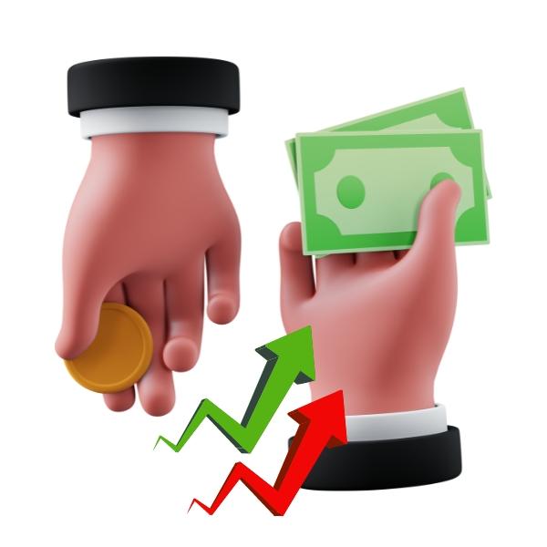 Taxa de câmbio real, com inflação