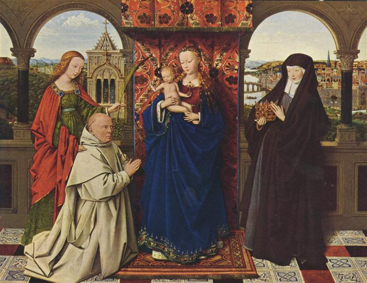 van Eyck - Madonna de Jon Voss
