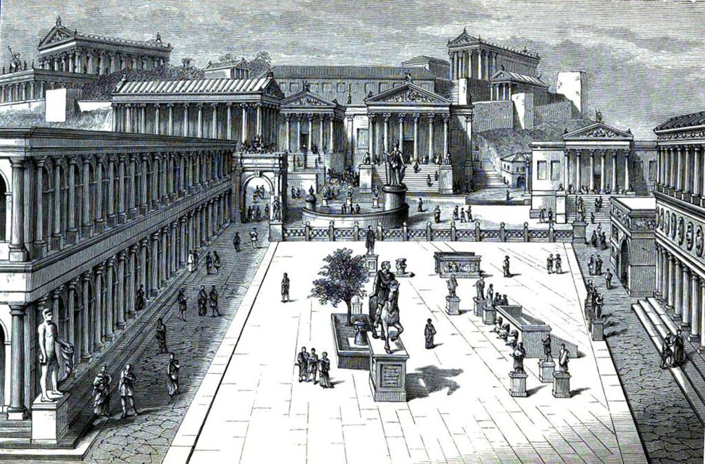 Comitium; local de reunião em Roma