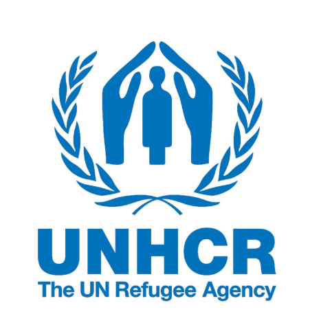 ACNUR: Alto Comissariado das Nações Unidas para Refugiados (UNHCR); símbolo