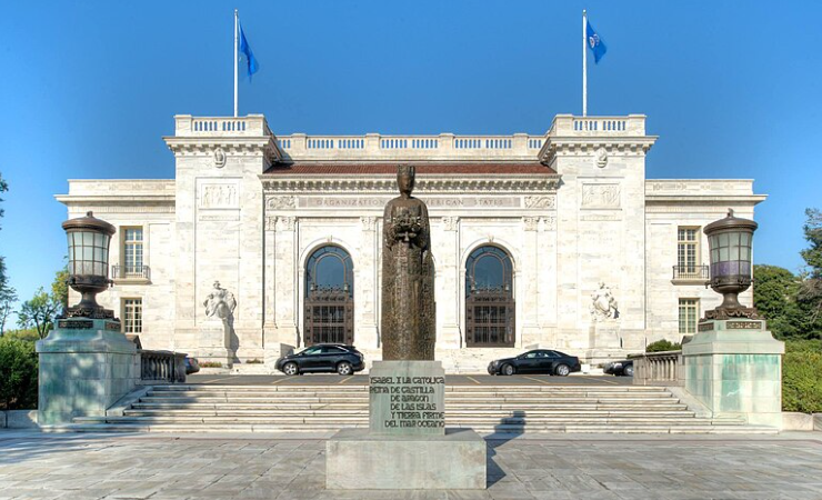 SIDH: Sistema Interamericano de Direitos Humanos; Edifício Principal - MNB na OAS/OEA