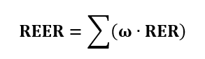 Equação para Cálculo da REER