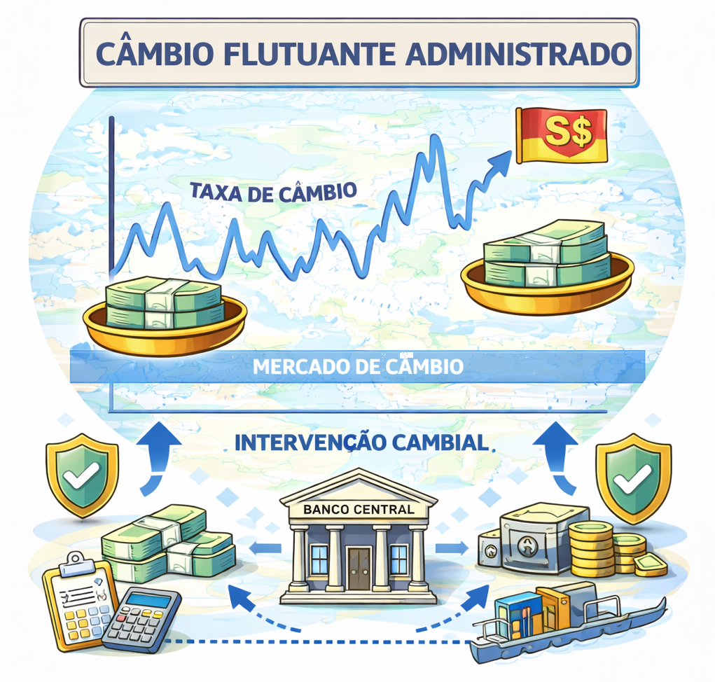 Regime Cambial Câmbio Flutuante Administrado