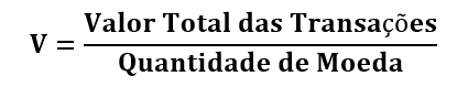 Equação da Velocidade do Dinheiro da Equação Quantitativa da Moeda de Fisher