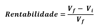 Equação - Rentabilidade
