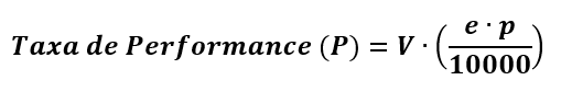 Taxa de Performance